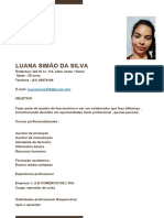 Luana Simão Da Silva 2023 CV
