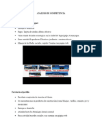 Analisis de Competencia