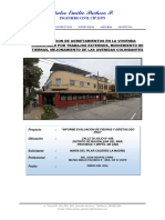 Informe Evaluacion Grietas Fisuras - 2do Piso Magdalena Del Mar