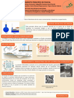 Póster de Investigación Del Cambio de Temperatura en Naranja Turquesa Beige Estilo Hecho A Mano