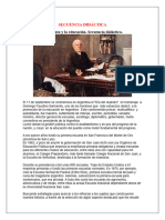 Secuencia Didáctica Domingo Faustino Sarmiento