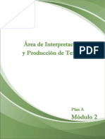 Módulo 2 - Área de Interpretación y Producción de Textos - Córdoba