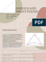 Transience and Recurrent States