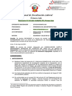 No Es Razonable Dar Capacitaciones SST en 3horas - Tribunal de Fiscalziación Laboral