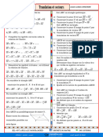 TelmidTice - Vecteurs Et Translation - Exercices Non Corrigés 1 MA