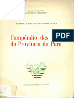 A. L. M. Baena - Compêndio Das Eras Da Província Do Pará (Textos Introdutórios)