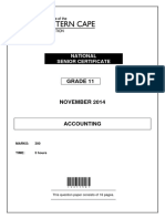 Accn Gr11 QP Nov2014 Eng