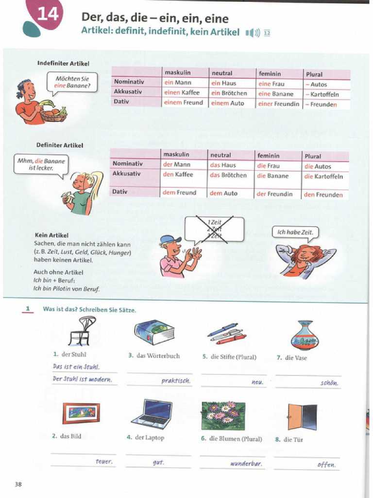 Toaz - Info Grammatik Aktiv A1 b1 PR - PDF | PDF