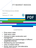 Capital Market Indices