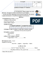 Composition 2ème Trimestre 4AP - 2023 - 2024 - L'anniversaire - PDF Version 1