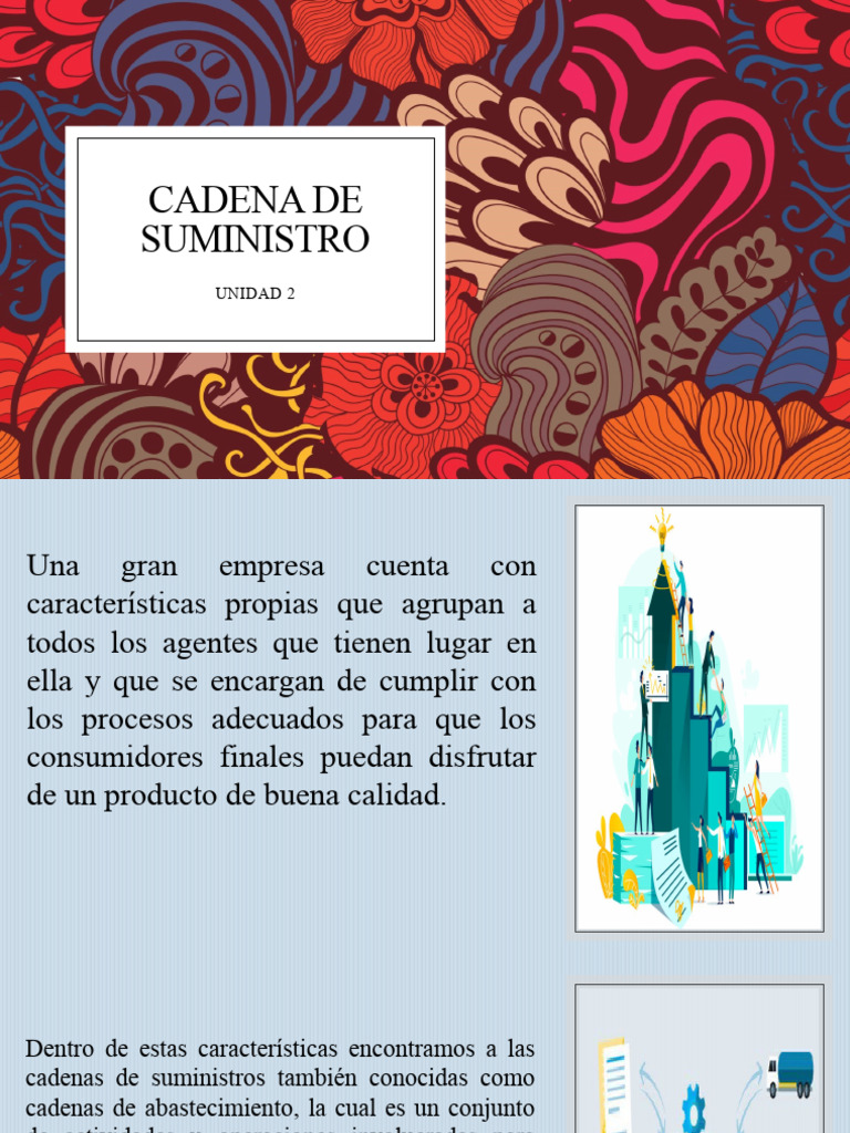 La Logística y Cadena de Suministro | Descargar gratis PDF | Cadena de ...