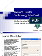 FINAL - MiniCast - Understanding Network Name Resolution