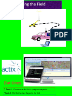 Actix training in details for Analyzing