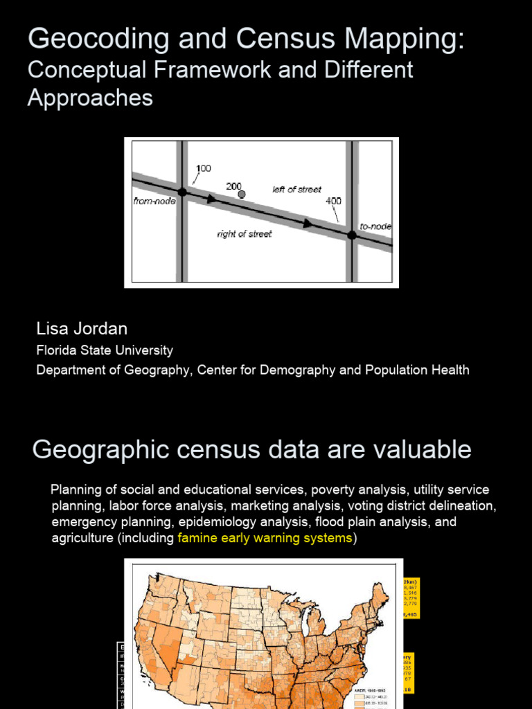 Florida State University | PDF | Geographic Information System | Census