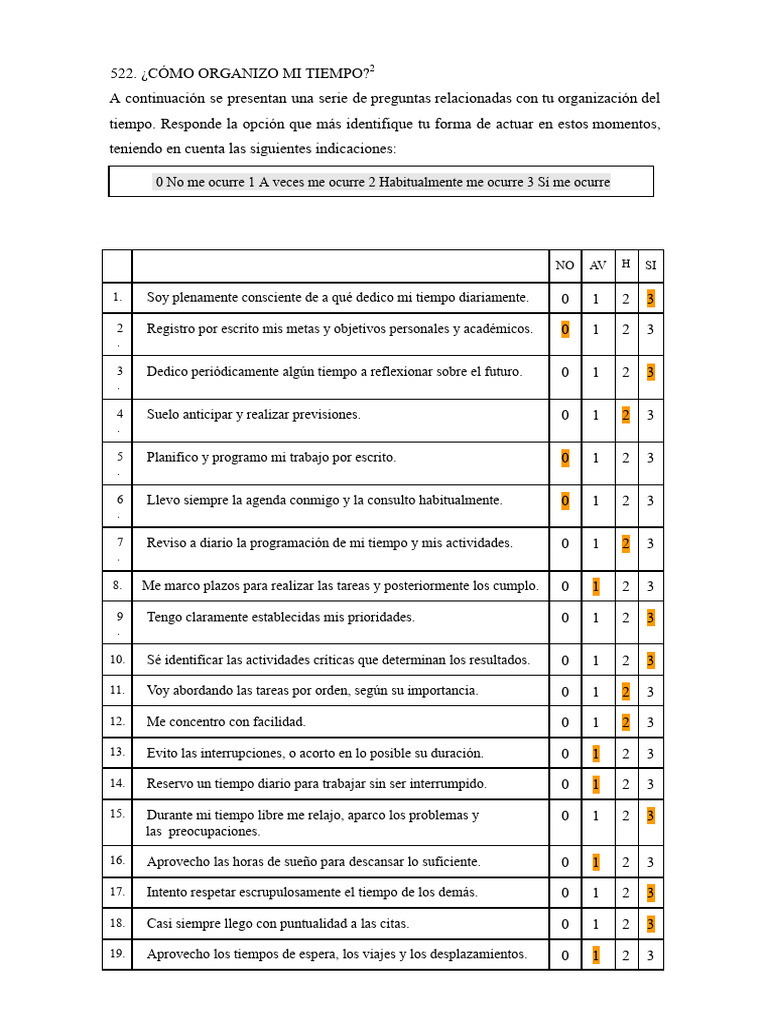 Estrategias para Mejorar la Gestión del Tiempo | PDF | Gestión del ...