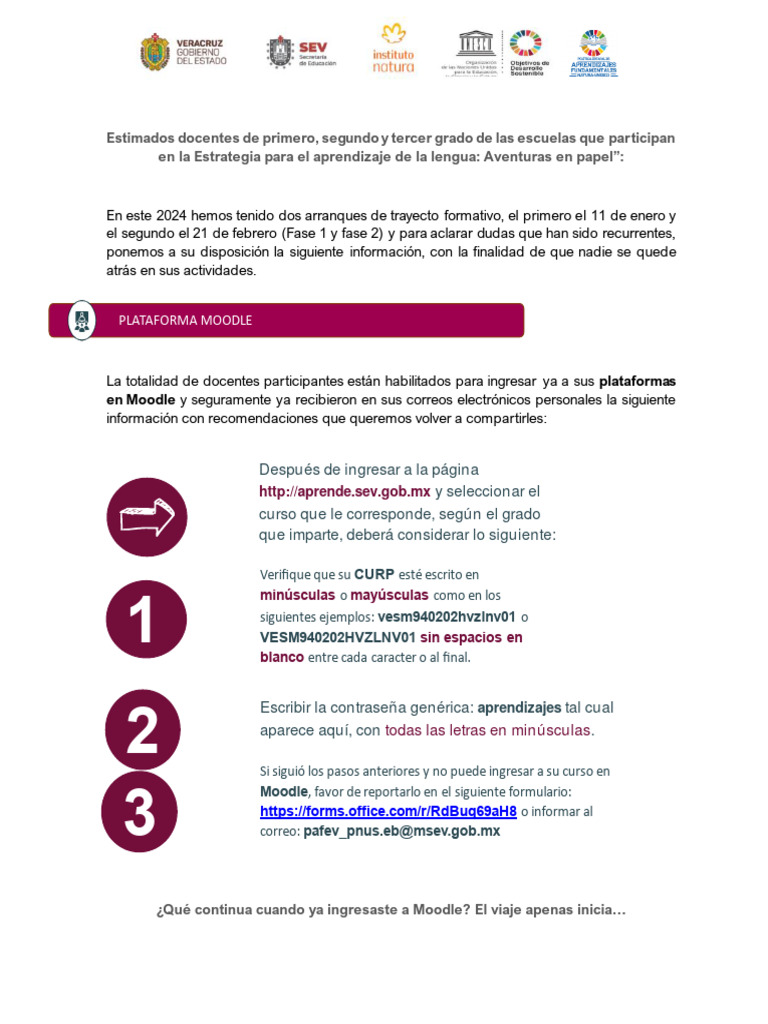 Orientaciones para Docentes - Diplomado Aventuras en Papel - Peaf | PDF ...