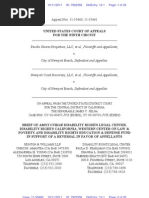 Download Pacific Shores Properties LLP Et Al V City of Newport Beach Filed Amicus Brief by Disability Rights Legal Center SN72300789 doc pdf