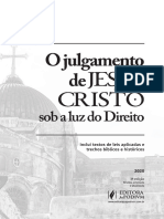 O Julgamento de Jesus Cristo Sob A Luz Do Direito