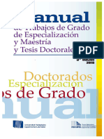 FEDUPEL - Manual de trabajos de grado de especialización y maestría y tesis doctorales