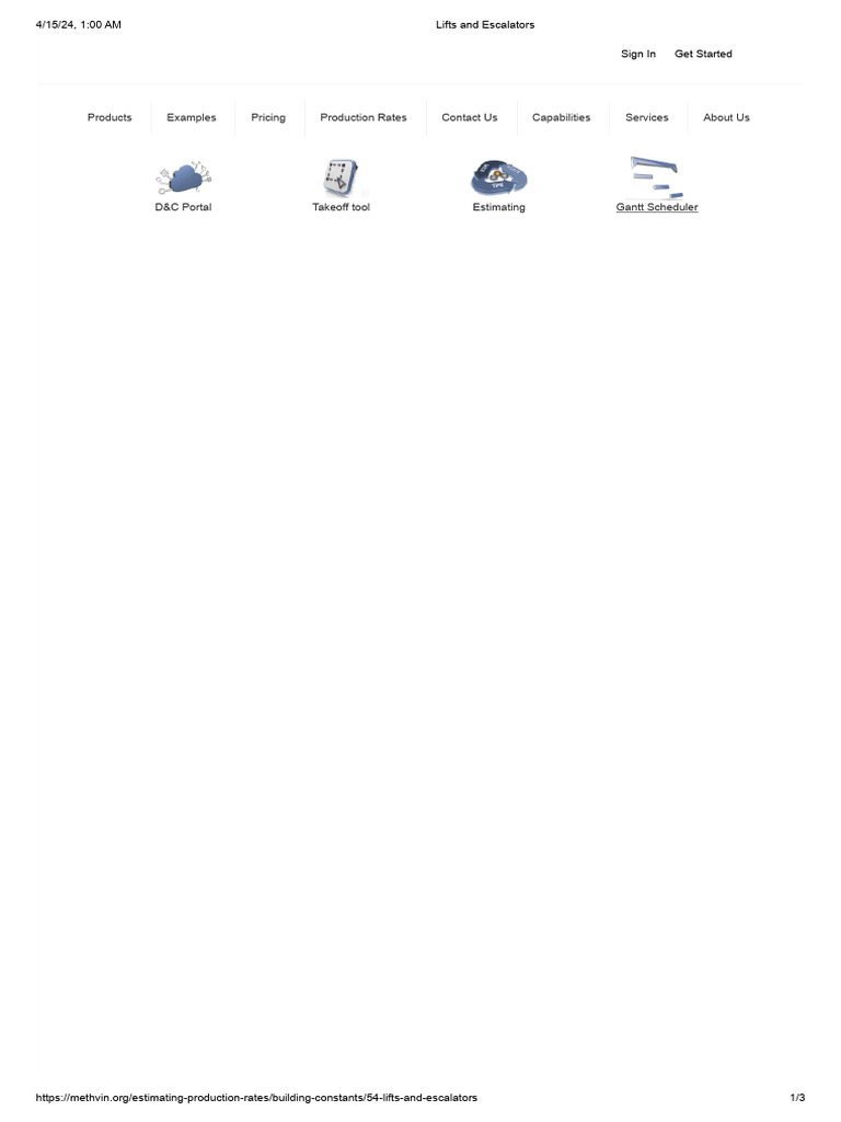 Lifts And Escalators Pdf Elevator Civil Engineering