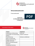 WiMa 11 Finanzmathematik Zinseszins