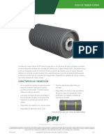 PPI 013-02 SP Spiral Drum Pulley