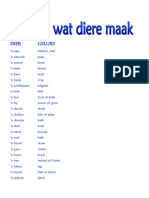 Klanke Wat Diere Maak