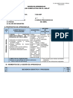 Sesión PERSONAL - Conflictos en El Aula