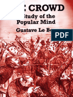 The Crowd, A Study of Popular Mind - Gustave Le Bon