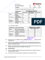 Title MANUAL VALVE MATERIAL SPECIFICATIO