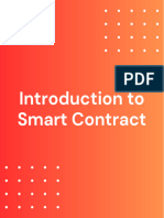 Introduction To Smart Contracts