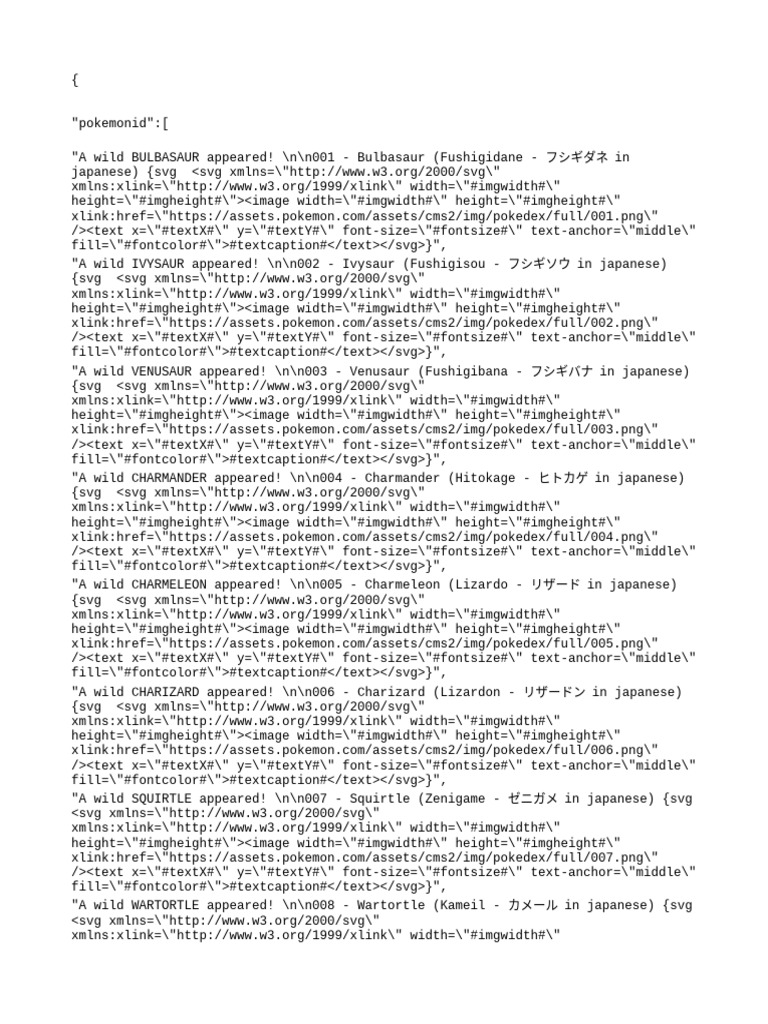 Pokedexactualizado | PDF | Characters Created | Pokémon