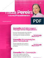 Taiza Pereira:Valores 2024