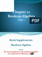 4chapter12 P1 Boolean Algebra Boolean Functions