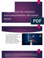 Diagnosticar los sistemas anticontaminantes del motor diésel