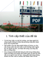 Bài thuyết trình "Hiện trạng môi trường làng nghề gốm sứ Bát Tràng" - 108891