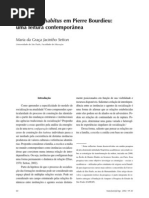 A Teoria Do Habitus Em Pierre Bourdieu