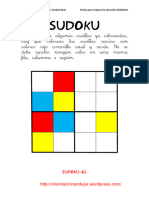 Sudokus Coloreando 4x4 Fichas 61 80