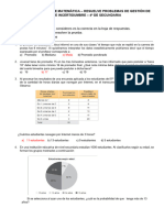 Prueba Diagnostica de Matematica 4º Secundaria