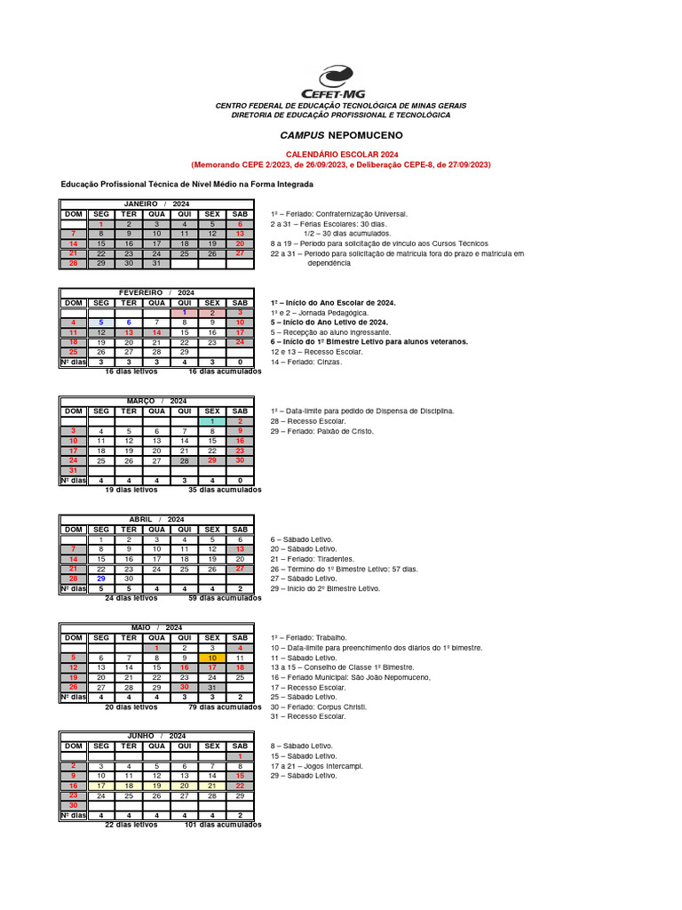NEP INT Calendario Escolar EPTNM 2024 v2 PDF