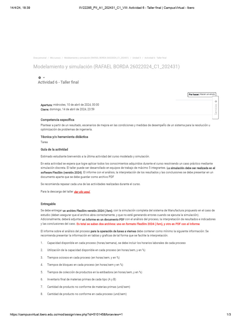 IIV22285 PII A1 202431 C1 VIII Actividad 6 Taller Final 