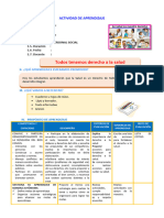 D1 A2 SESION PS. Todos Tenemos Derecho A La Salud