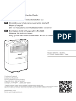 Honeywell Cl201aew Air Cooler Instruction Manual