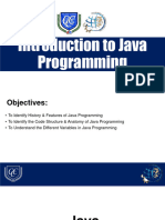 Week1 IntroductionToJava