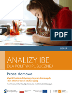 IBE Policy Brief BM201401 Prace Domowe v20240229