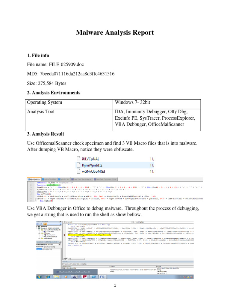 Malware Analysis: Downloader & Obfuscator | PDF | Malware | Computer File