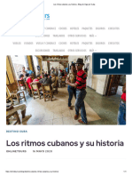 Los Ritmos Cubanos y Su Historia