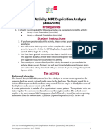 MPI Duplication Analysis (Associate) HAK1046.3