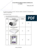 Cotizacion CCTV