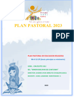 Plan Pastoral IES SIMON BOLIVAR - 2023